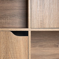 Estantería cuadrada natural