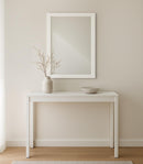 Espejo de pared blanco