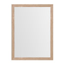 Espejo de pared natural de madera de 56x76 cm