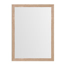 Espejo de pared natural de madera de 56x76 cm