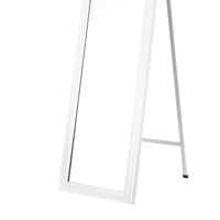 Espejo de pie blanco de 157cm