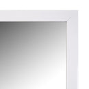 Espejo de pie blanco de 157cm