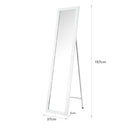 Espejo de pie blanco de 157cm