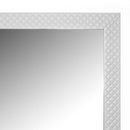 Espejo de pie texturizado blanco de 157cm