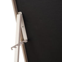 Espejo de pie texturizado blanco de 157cm