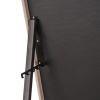 Espejo de pie texturizado negro de 157cm