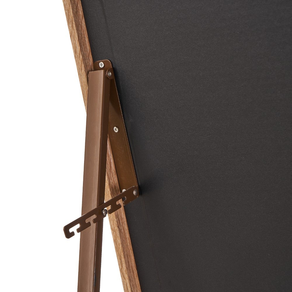 Espejo de pie madera natural de 157cm