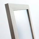 Espejo de pie de madera gris de 157cm