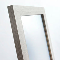 Espejo de pie de madera gris de 157cm