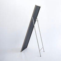 Espejo de pie de madera gris de 157cm