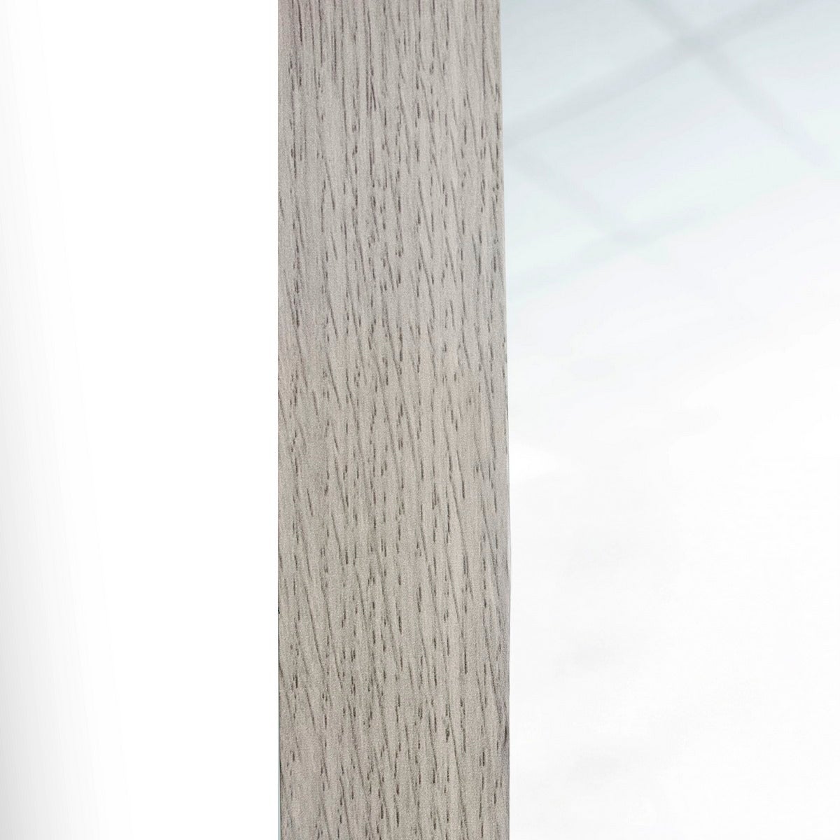 Espejo de pie de madera gris de 157cm