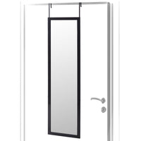 Espejo de puerta negro de 125cm