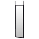 Espejo de puerta negro de 125cm