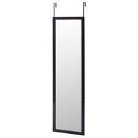 Espejo de puerta negro de 125cm