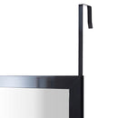 Espejo de puerta negro de 125cm