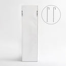 Espejo de puerta negro de 125cm