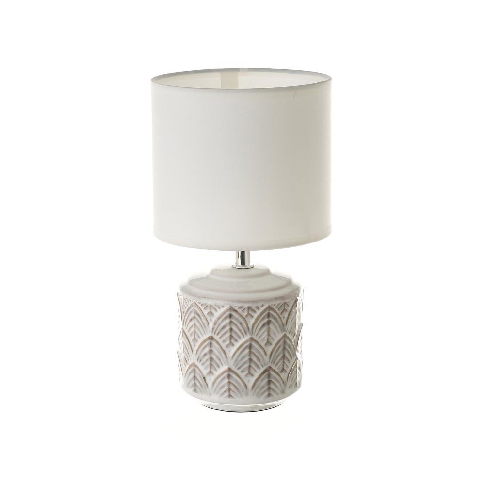 Lámpara de mesa cerámica de 28 cm