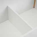 Baúl blanco de madera de pino