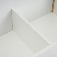 Baúl blanco de madera de pino