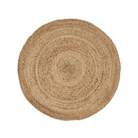 Alfombra de yute de 90 cm natural