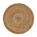 Alfombra de yute de 100 cm natural
