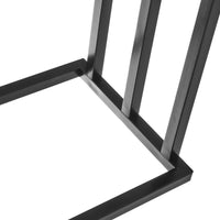 Toallero pie múltiple negro