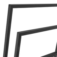 Toallero pie múltiple negro