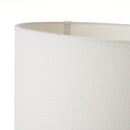 Lámpara de mesa trípode de bambú natural