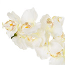 Orquídea artificial blanca