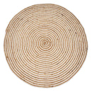 Alfombra de Yute Natural Cuadrada 120x120 cm