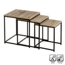 Set de 3 mesas de centro nido Urban