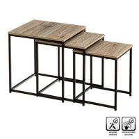 Set de 3 mesas de centro nido Urban