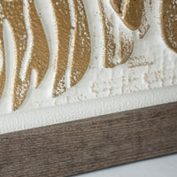 Tapa contador pintado a mano