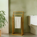 Toallero de bambú natural