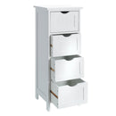 Cajonera blanca de madera