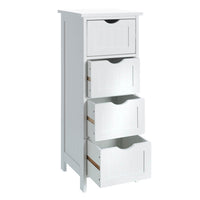 Cajonera blanca de madera