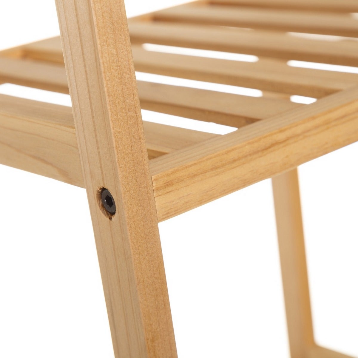 Estantería de madera de abeto de 100 cm