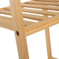 Estantería de madera de abeto de 100 cm