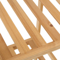 Estantería de madera de abeto de 100 cm