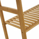 Estantería para baño de bambú