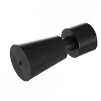 Barra cortina extensible negra de 122 a 211 cm