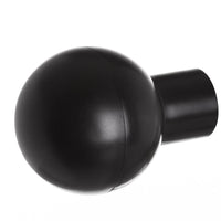 Barra cortina extensible negra de 160 a 300 cm