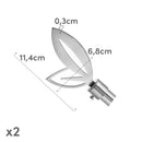 Barra cortina extensible de 122 a 211 cm