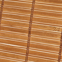 Estor enrollable de láminas de bambú natural de 90x180 cm