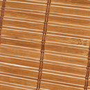 Estor enrollable de láminas de bambú natural de 120x180 cm