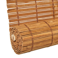 Estor enrollable de láminas de bambú natural de 140x180 cm