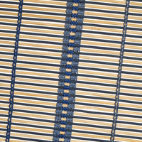 Estor enrollable de láminas azul de bambú de 120x180 cm