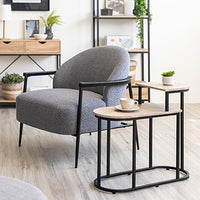 Mesa auxiliar de 2 alturas