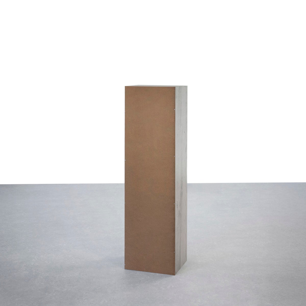 Estantería cubo con 3 estantes gris