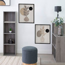 Estantería cubo con 3 estantes gris